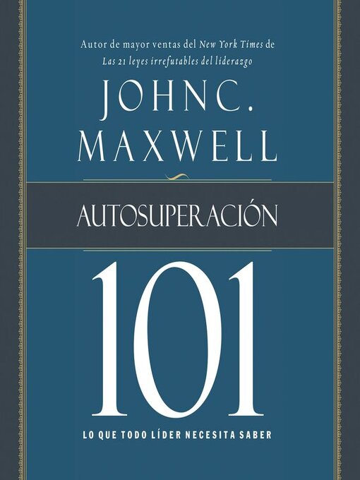 Title details for Autosuperación 101 by John C. Maxwell - Available